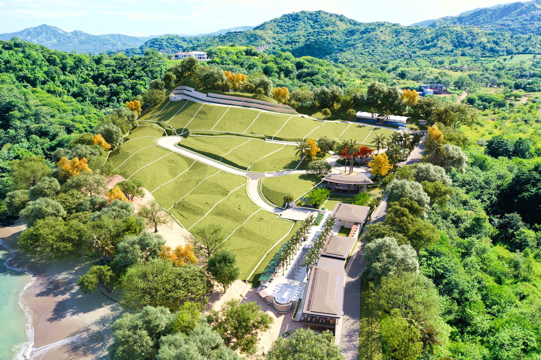 Cantomar Ocean Club — residential architecture, Guanacaste, Costa Rica